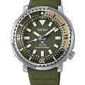 Seiko Seiko Prospex SUT405P1  SUT405P1 кварцевые женские часы  зеленый циферблат, браслет силикон — вид спереди
